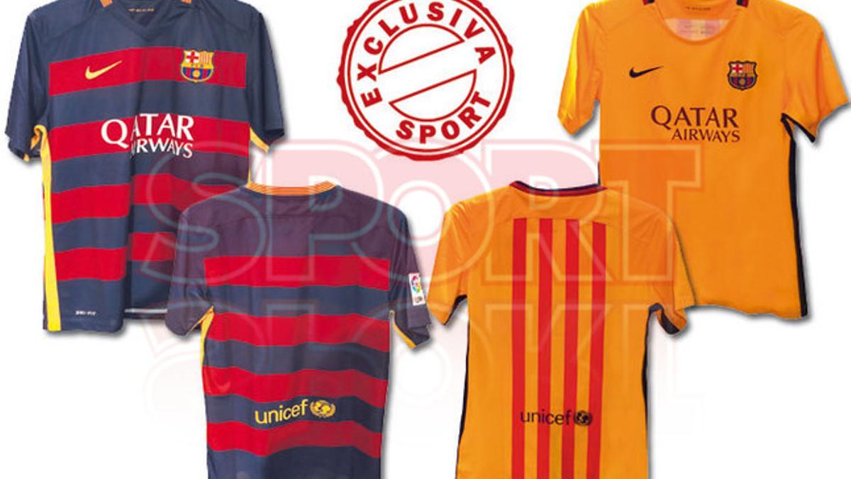 Así serán las camisetas del Barça 2015/16