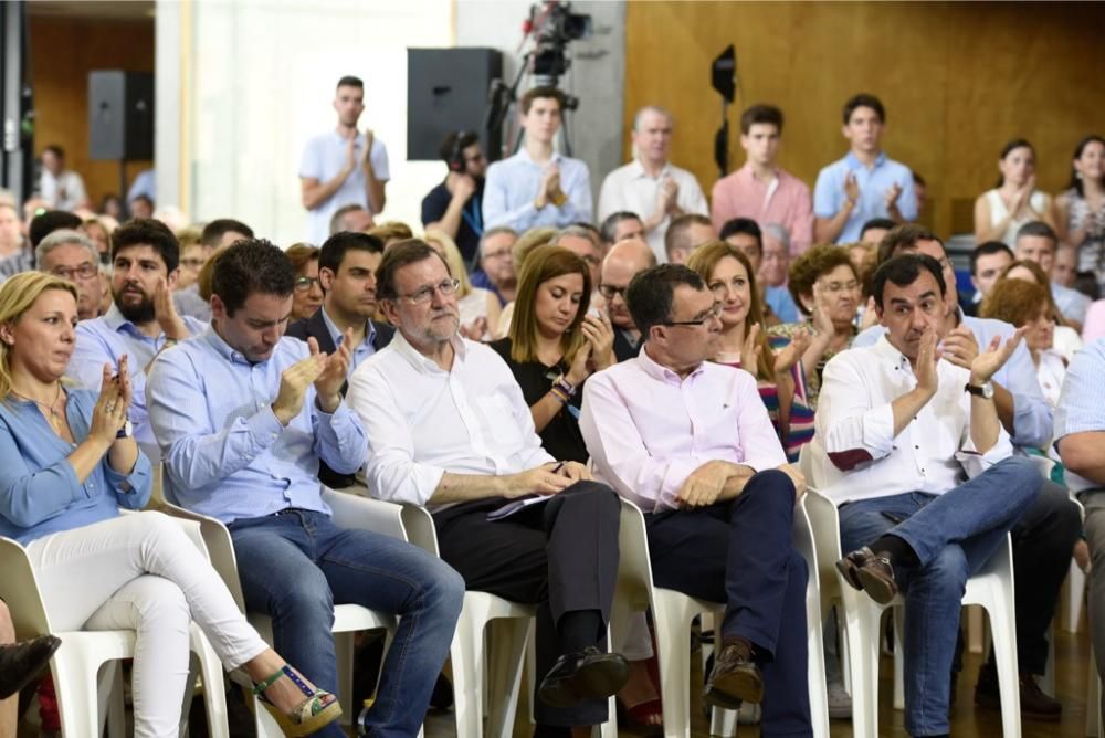 Mitin de Mariano Rajoy en el Auditorio de Murcia