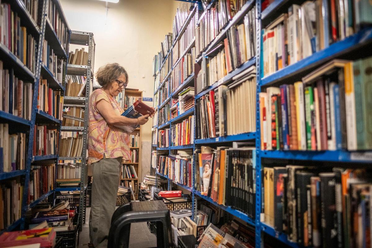 Librería solidaria de Santa Cruz.