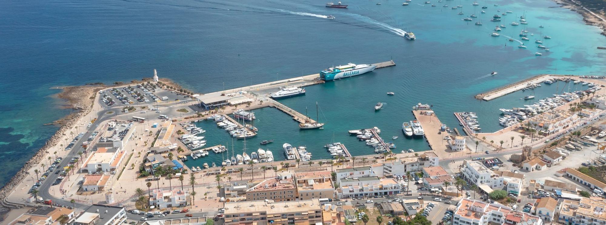 Las espectaculares imágenes de Formentera desde el aire.