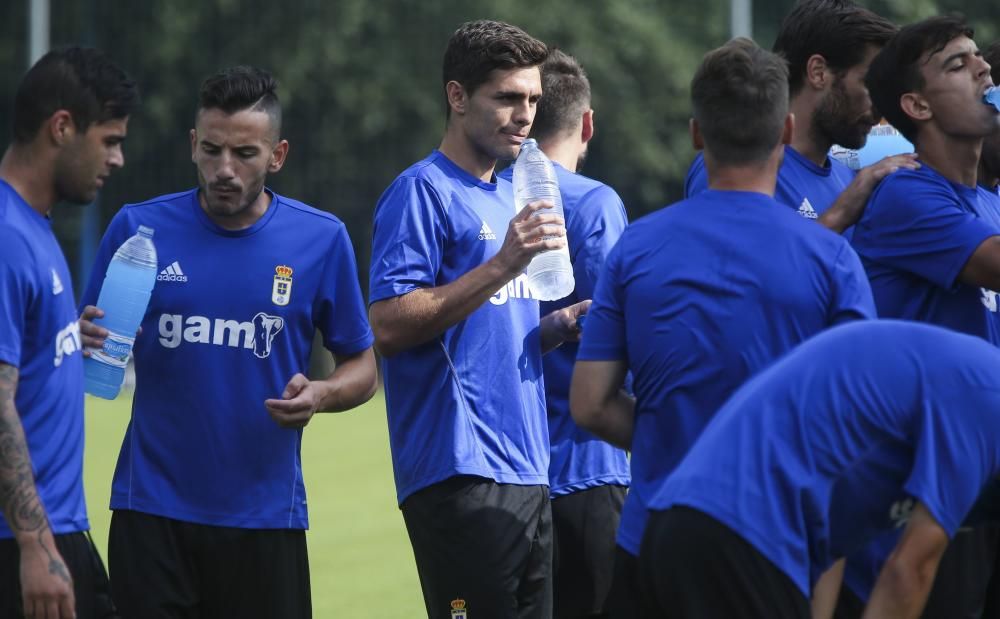 Entrenamiento del Real Oviedo