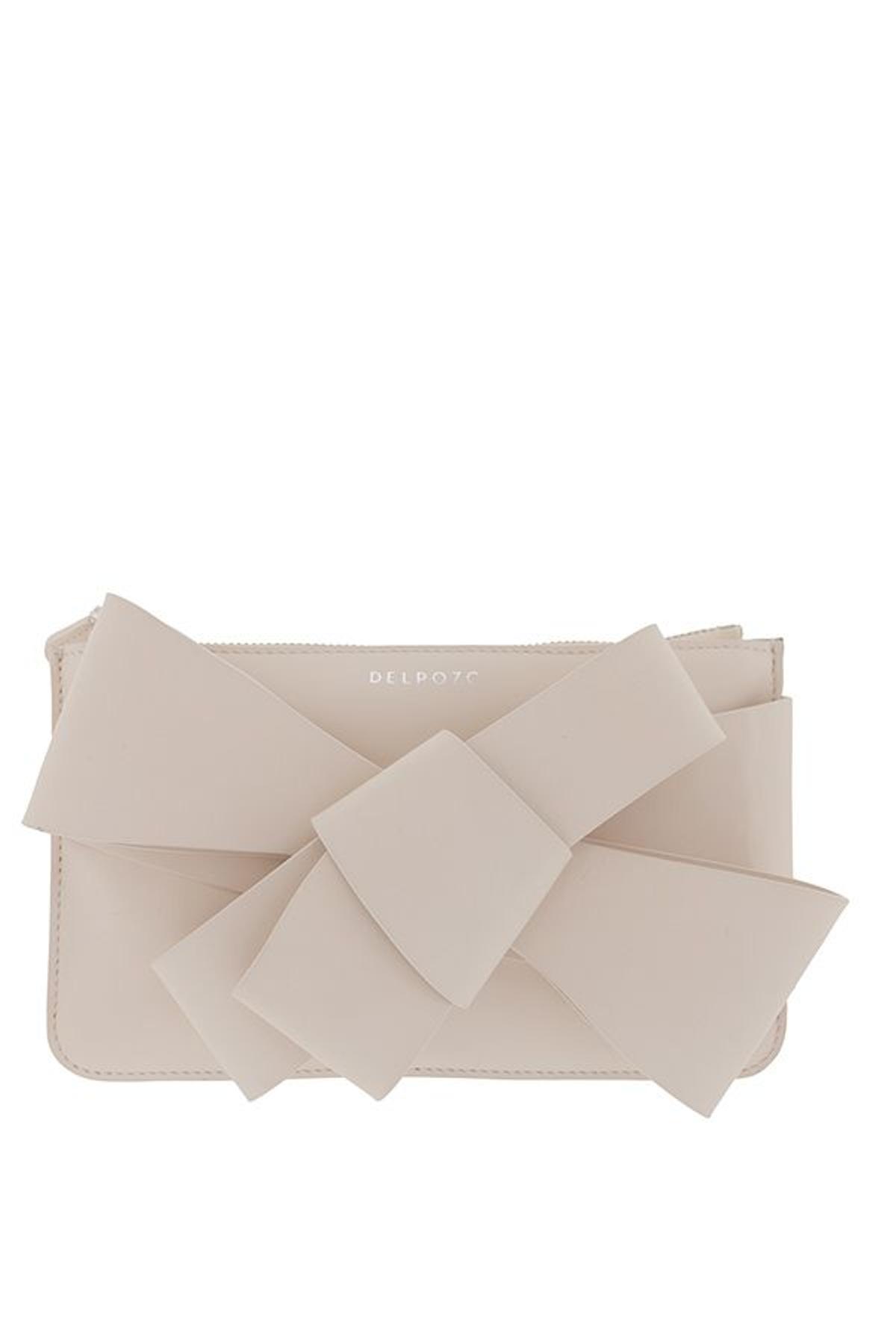 Clutch de Delpozo babypink, para la colección cápsula de Stylebop.com