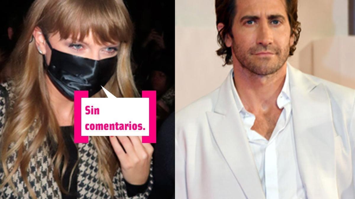 Taylor Swift y Jake Gyllenhaal, fotomontaje