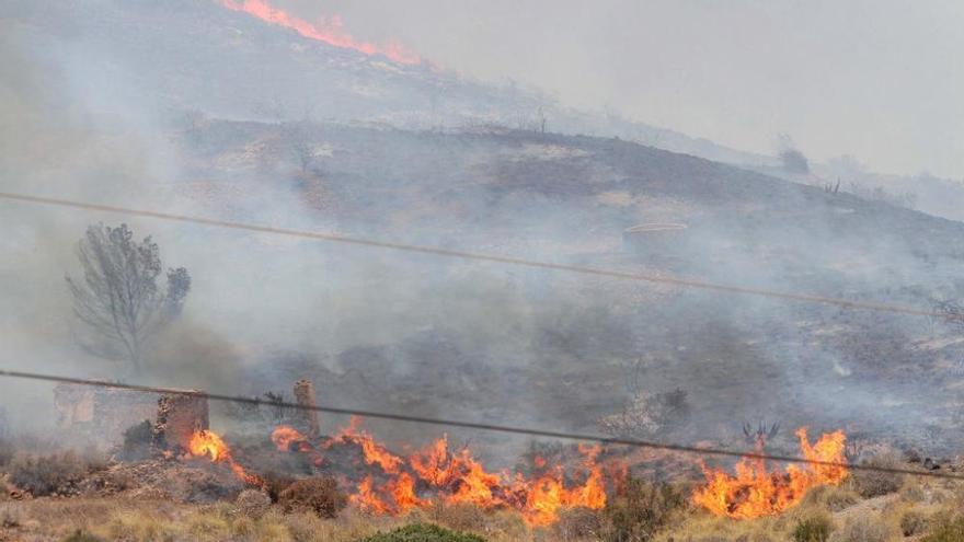 Incendio en Portman