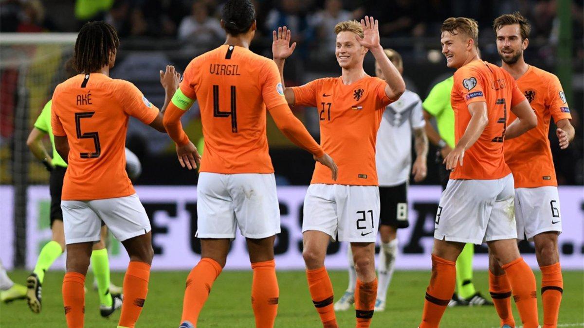 Holanda se llevó los tres puntos de Alemania