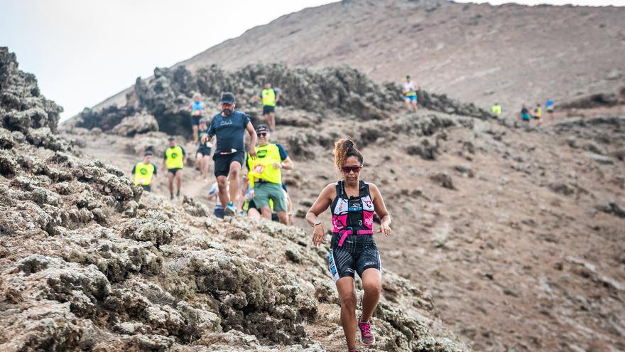 Antonio Atienza y Sara Rivas vencen en la prueba reina del Trail La Vegueta