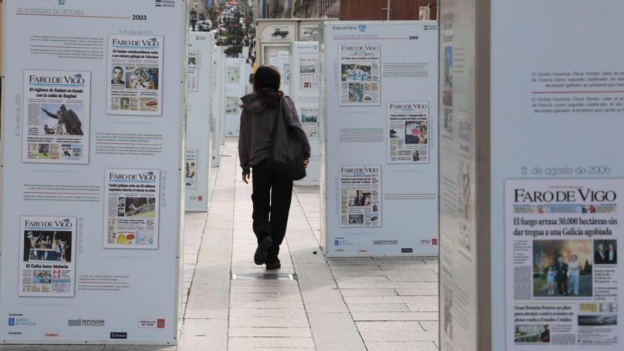 Un paseo por la historia a través de más de 330 portadas de FARO