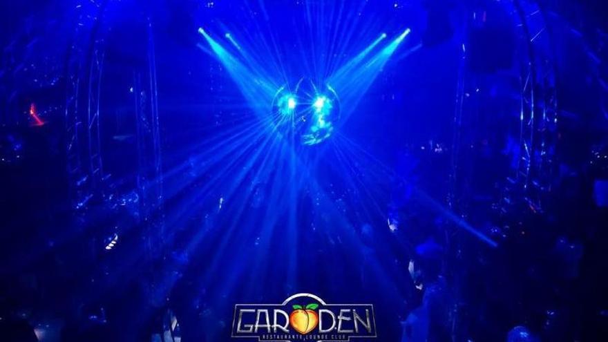 Unja imagen que la discoteca Garden comparte en su cuenta de Facebook.