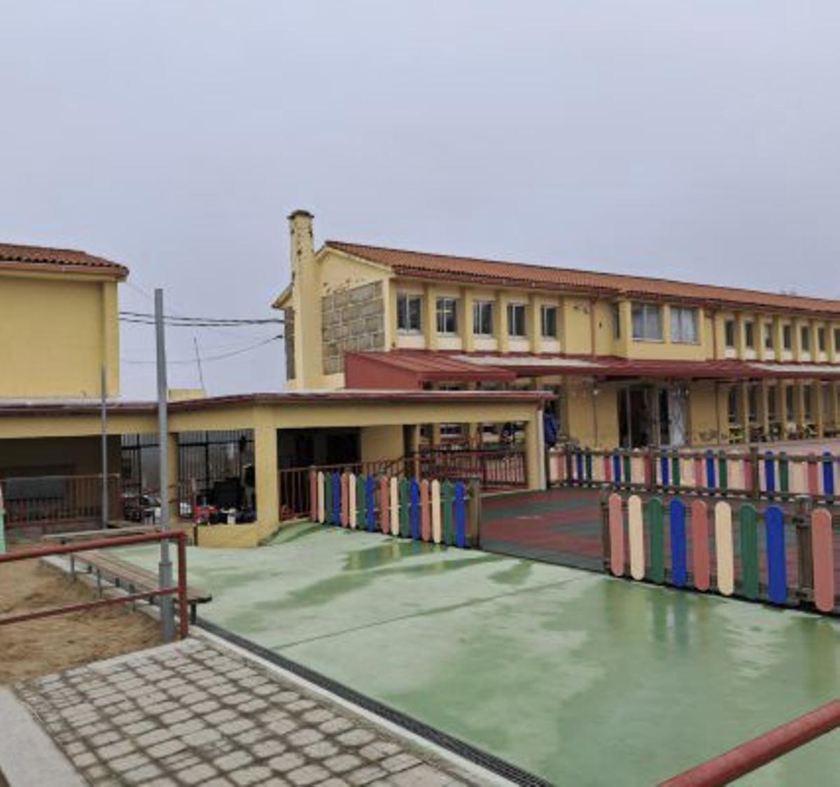 Ocurrió en el colegio de Ambía. | IÑAKI OSORIO