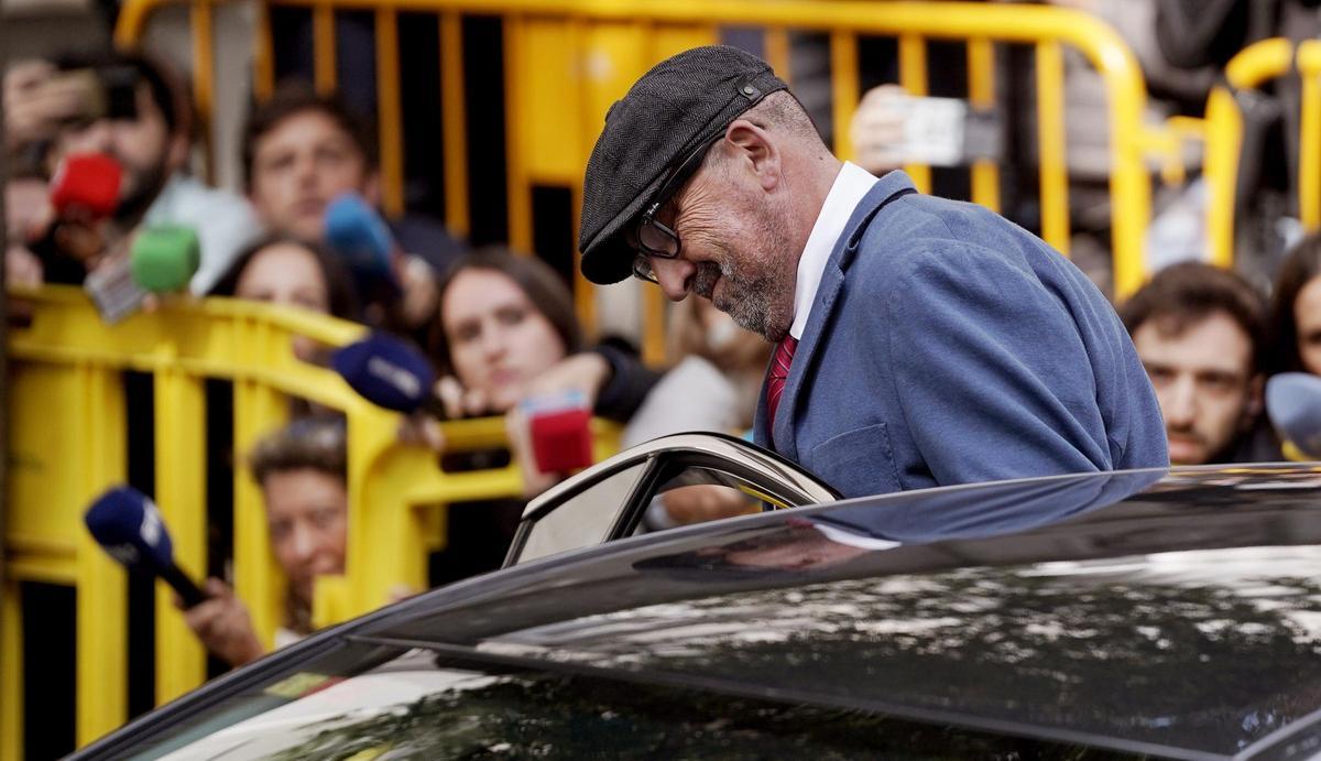 Koldo García, a la salida del Tribunal Supremo.