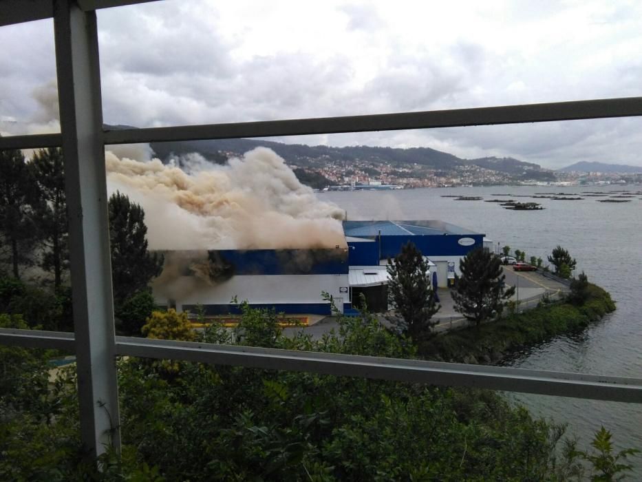 Incendio en Fandicosta