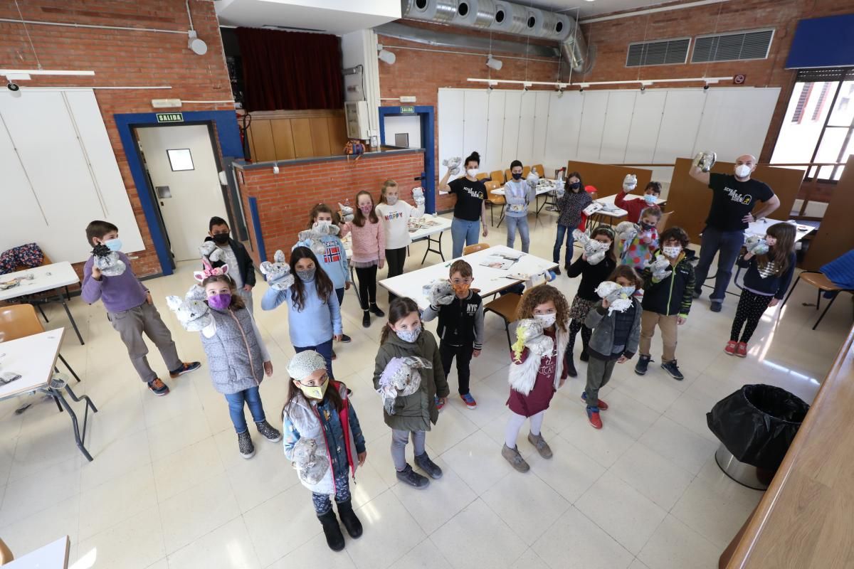 Taller de títeres en el Centro Cívico Tío Jorge de Zaragoza