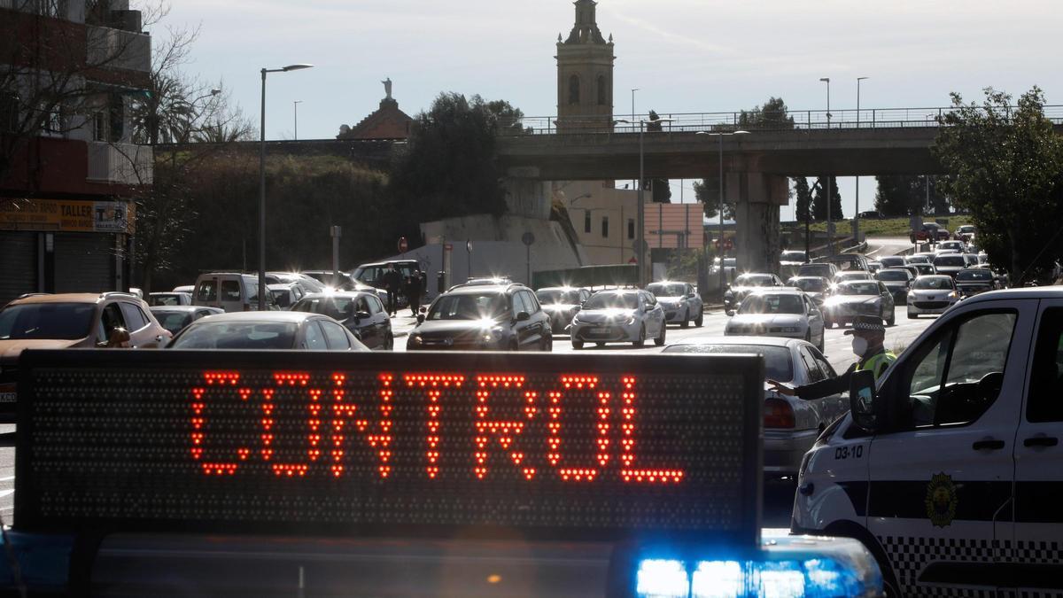 València, cerrada y bloqueada por el confinamiento de la ciudad este fin de semana