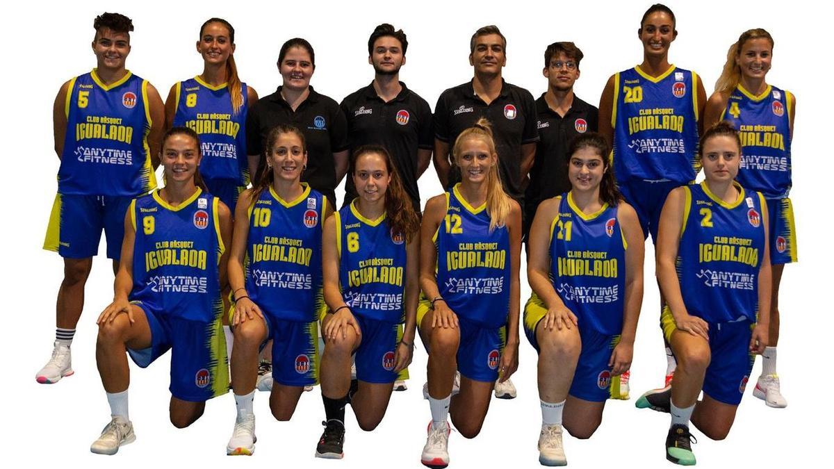 Plantilla del primer equip femení del CB Igualada