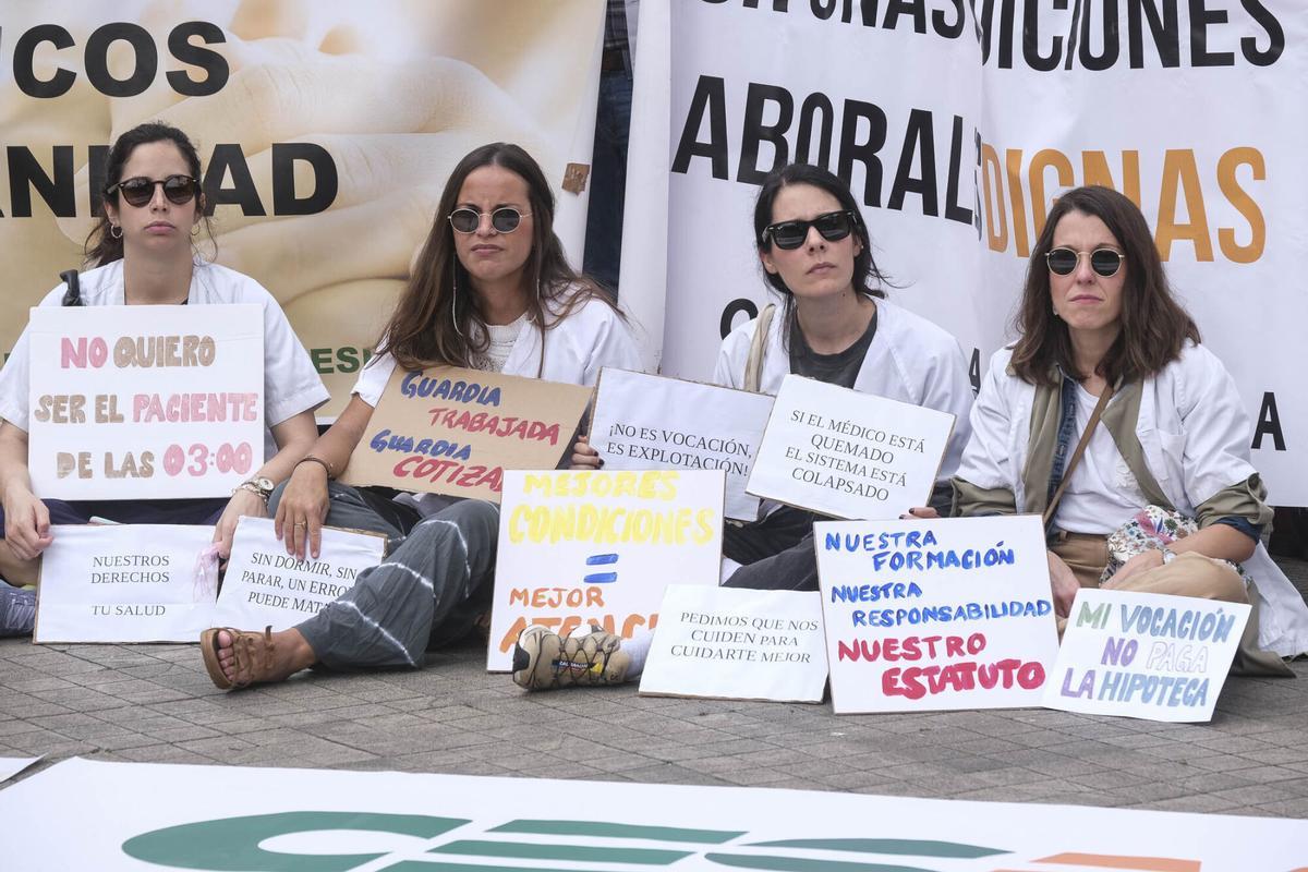 Huelga de médicos en Las Palmas de Gran Canaria (16/03/2026)