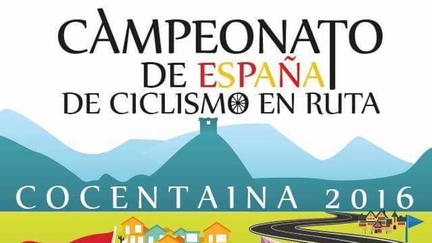 Cartel anunciador del Campeonato de España