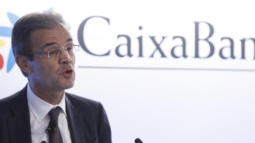 El presidente de CaixaBank, Jordi Gual.