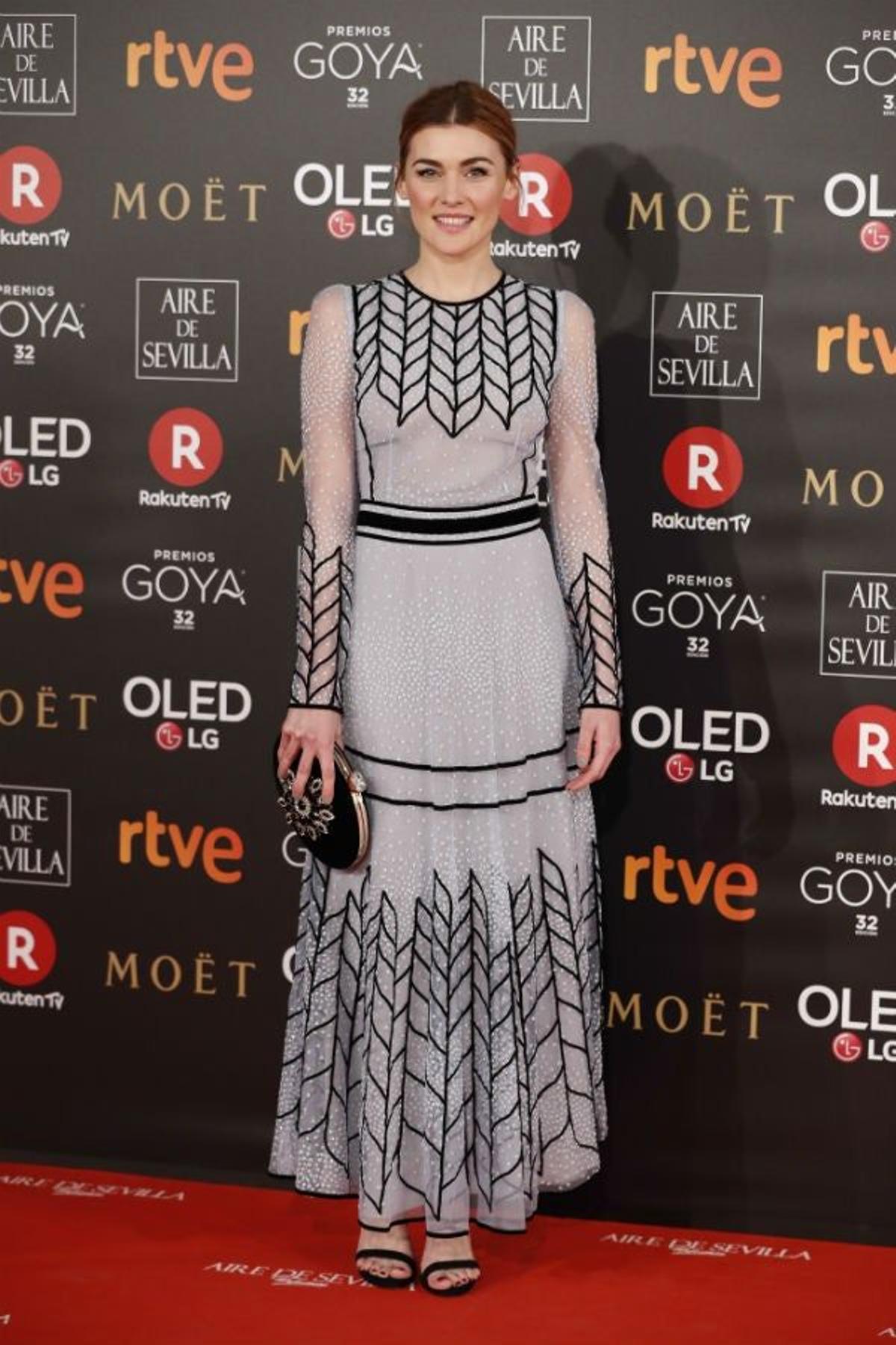 Marta Nieto en los Premios Goya 2018