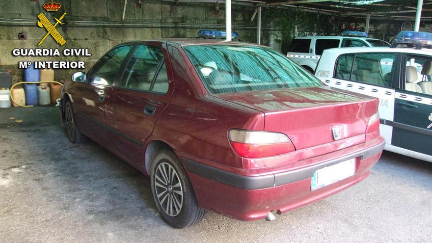 Coche sustraído. // GC