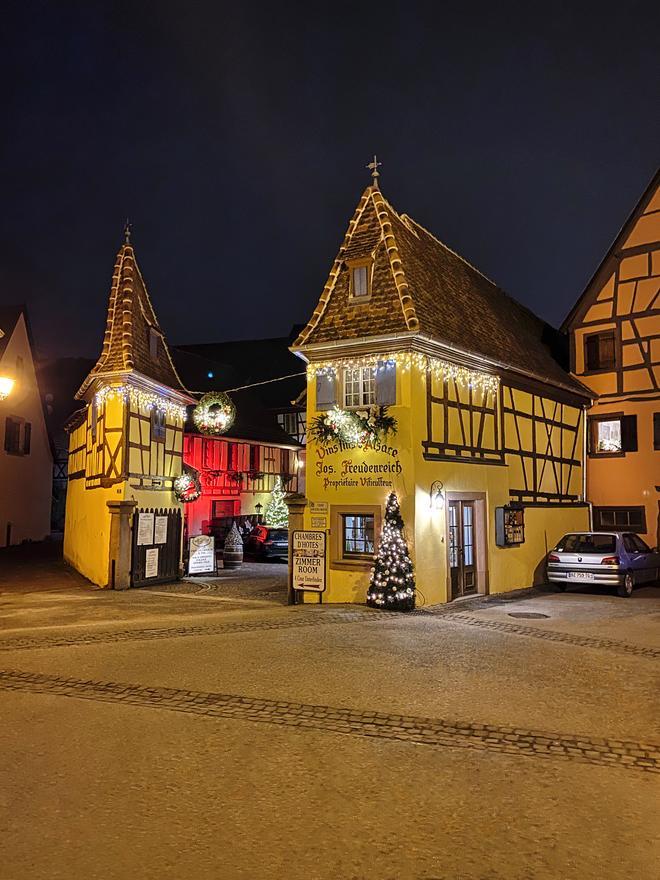 Una bodega de Eguisheim