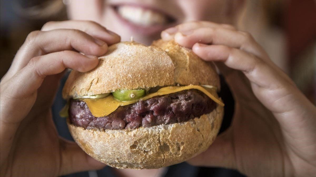 La Burger Clàssic de Sagàs.