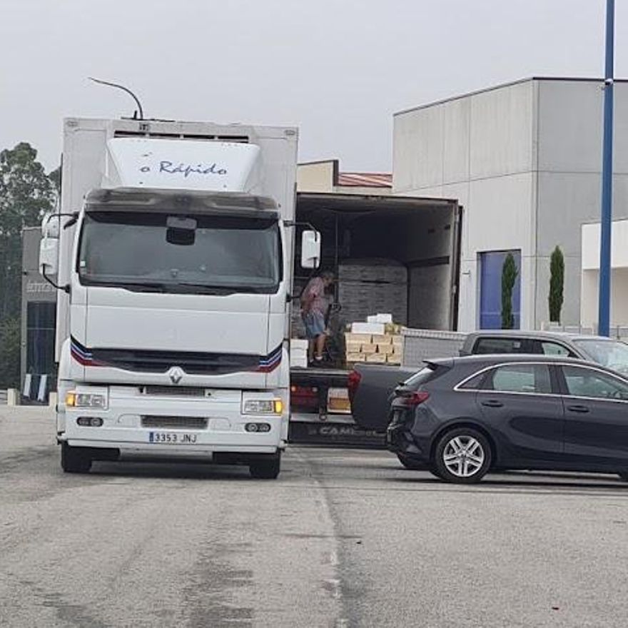 Actividad en el polígono rianxeiro.