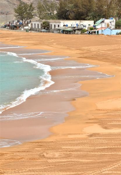 Visita de la Feht a la nueva Playa de Anfi Tauro