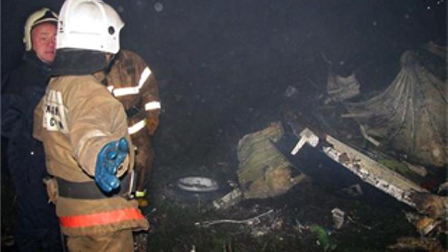 Un fallo en la turbina del avión fue la causa del accidente de Rusia