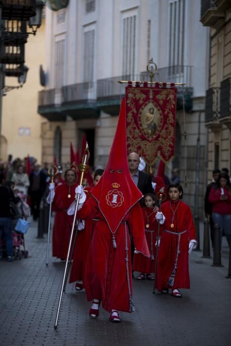 Procesion de Jesús en la Columna en Ciutat Vella