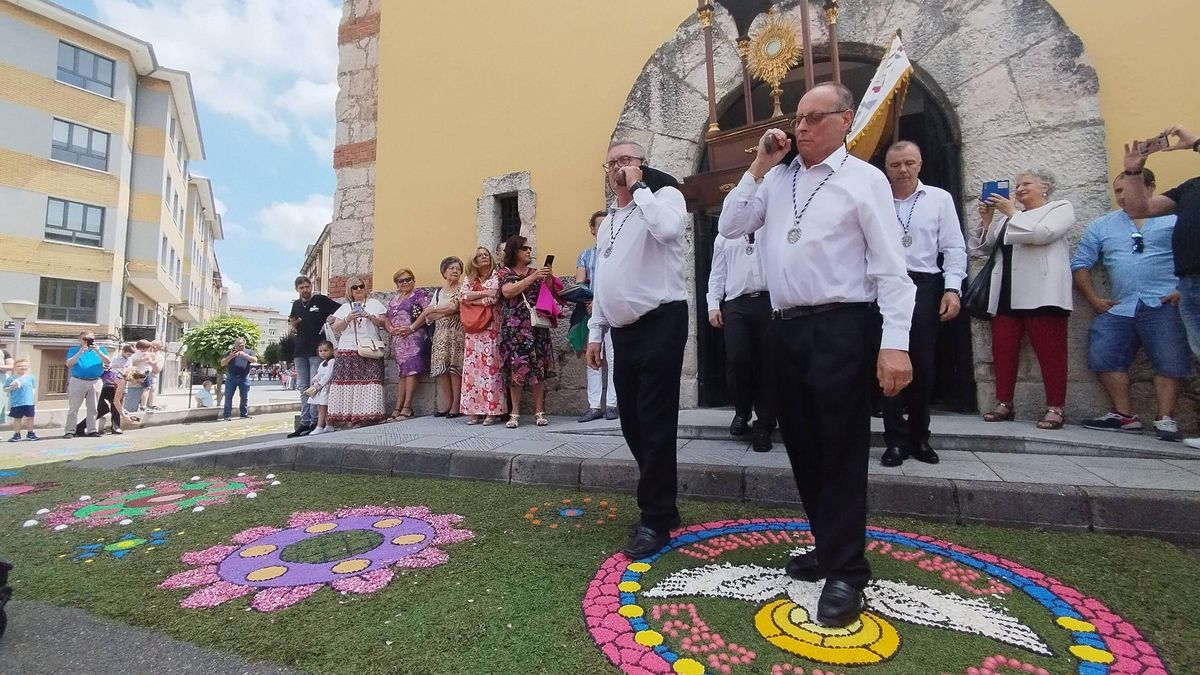 Una de las alfombras, en una edición anterior