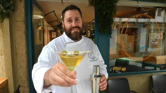 La tapa de A Coruña que busca ser la mejor de Galicia: "Hemos transformado un caldo gallego en un Dry Martini"