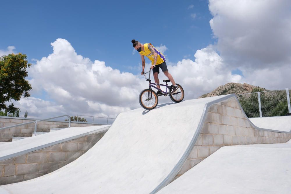 Skate Park de Elda: así es el nuevo parque deportivo