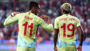 Ferran y Lamine, en Konya