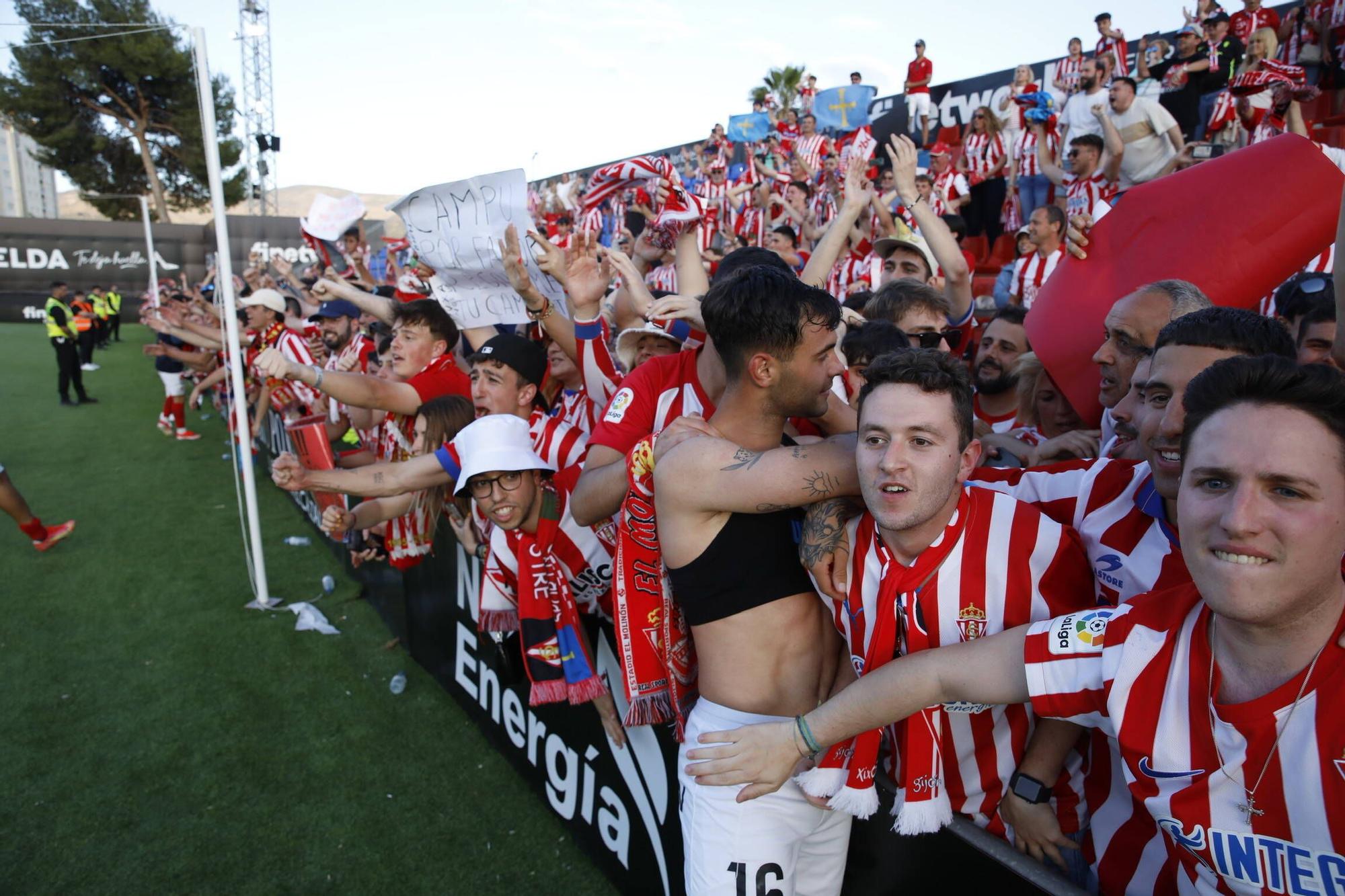 EN IMÁGENES: Así fue el partido entre el Eldense y el Sporting