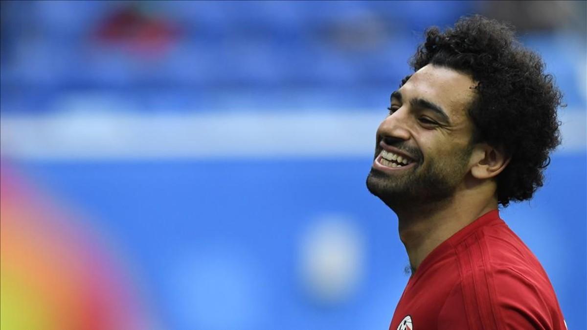 Salah no se viste de corto desde la final de Kiev, el 26 de mayo