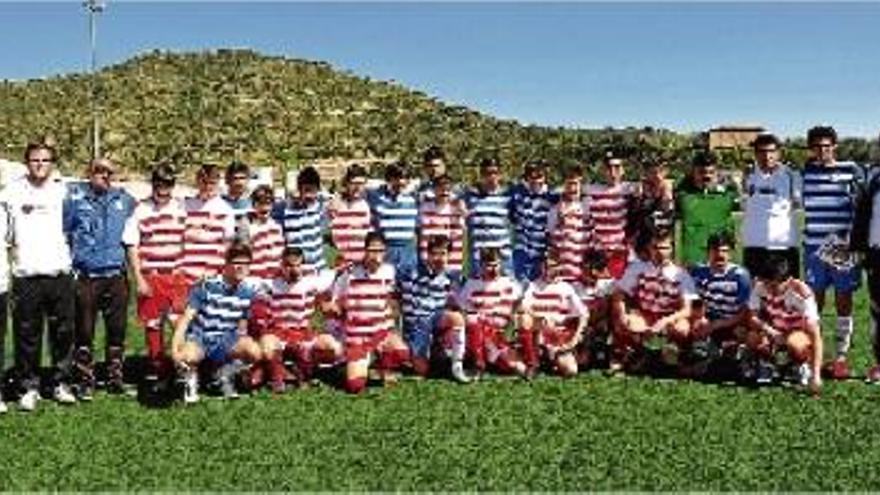 El partit entre els cadets del FC Encamp i el Beirut FA va inaugurar el Torneig Tres Nacions