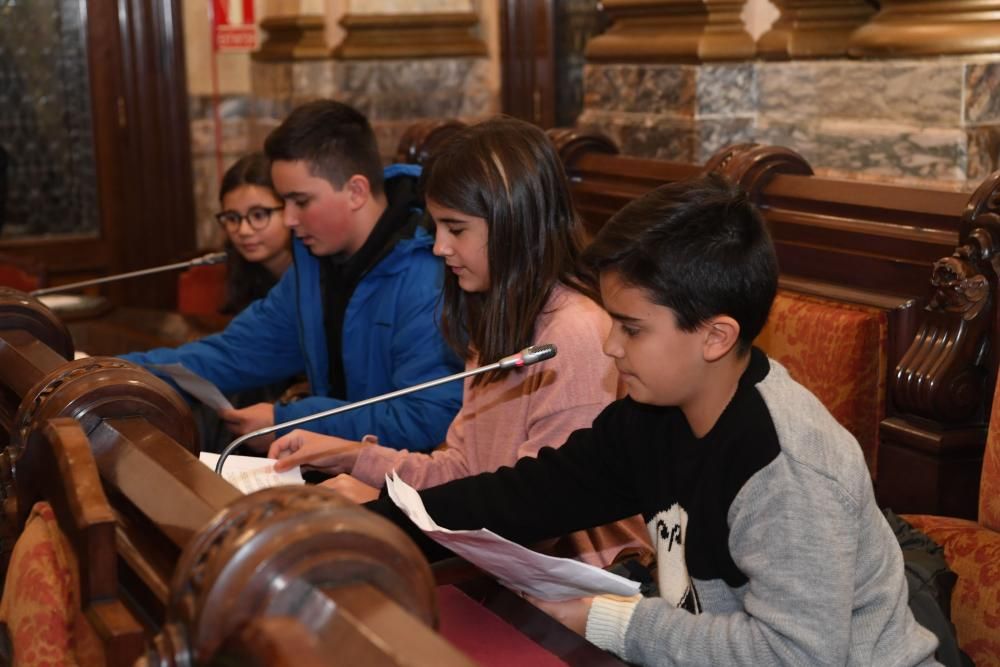 Pleno infantil en A Coruña