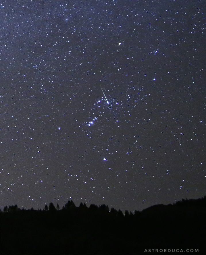 Gemínidas en la cumbre de Gran Canaria (12/12/2020)