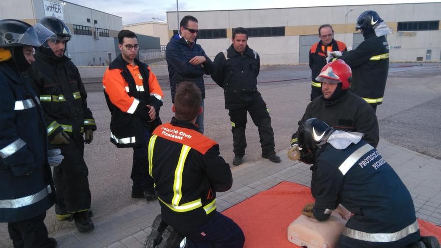 Curso de Protección Civil en Picassent.