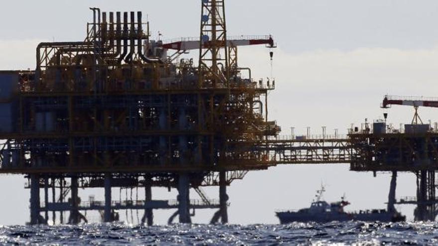La plataforma Castor se encuentra frente a la costa de Vinaròs.
