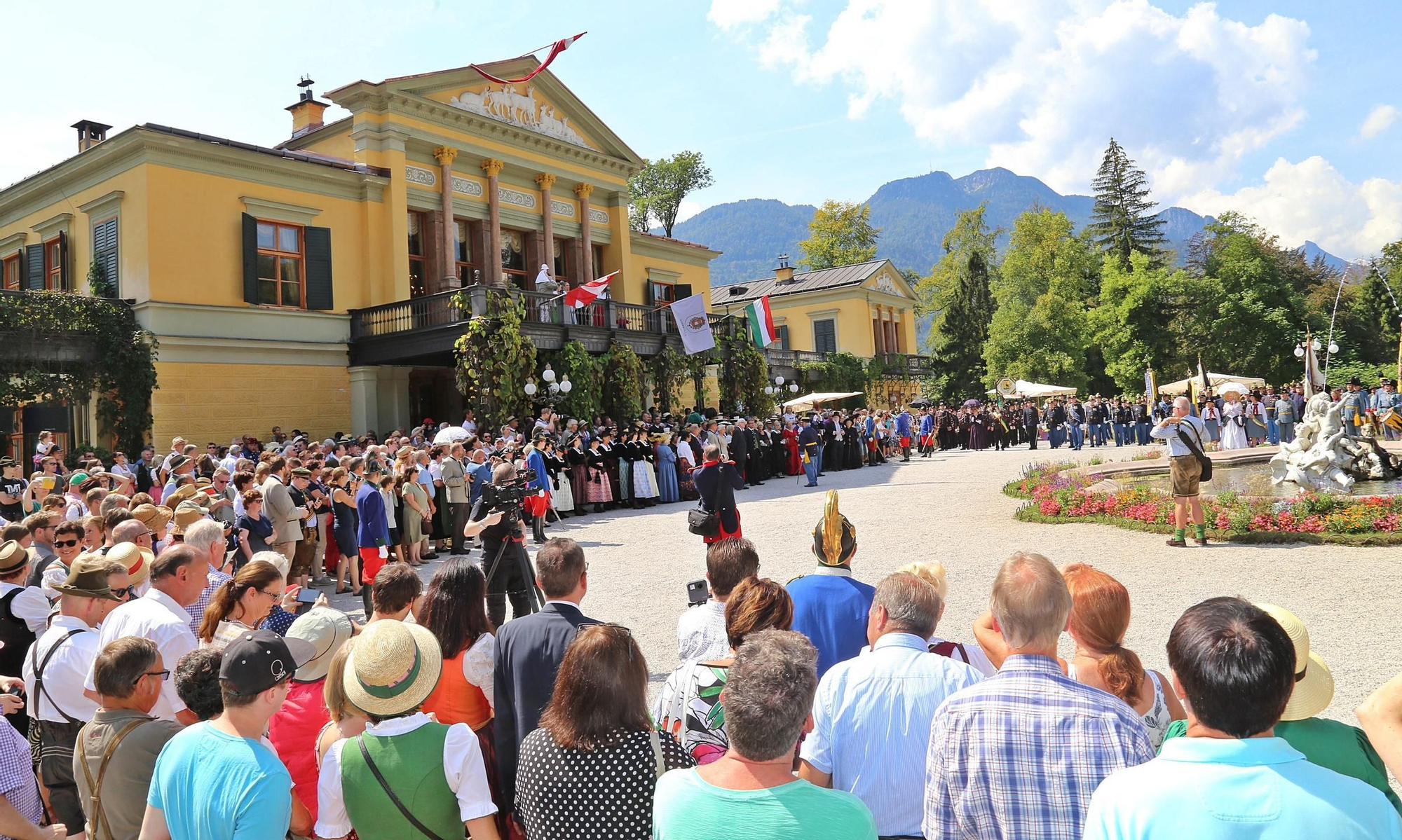 Feria Imperial en el Kaiserpark Bad Ischl