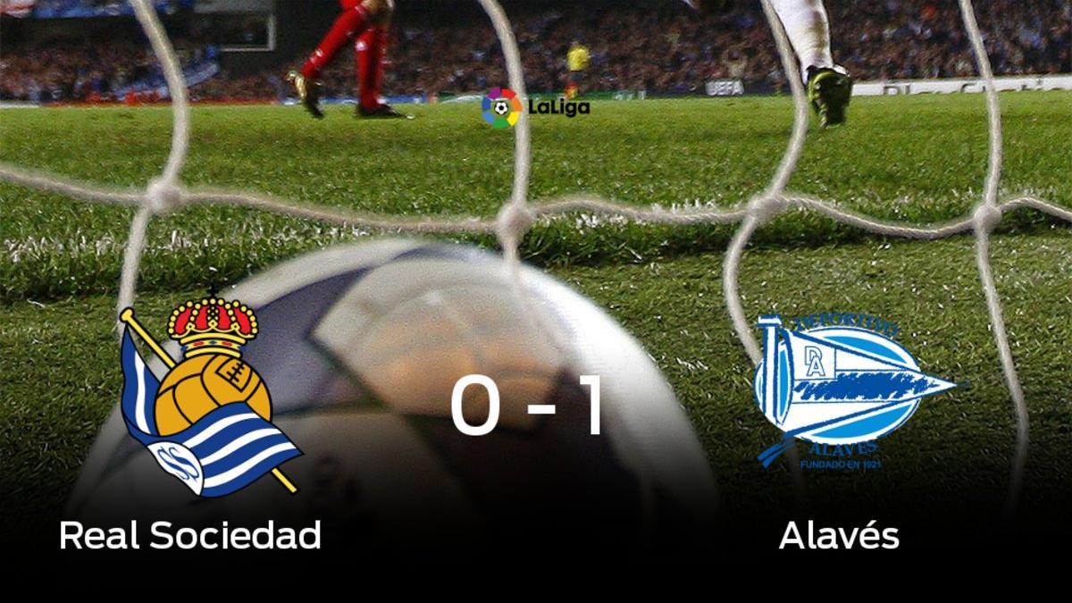 El Alavés vence 0-1 frente a la Real Sociedad