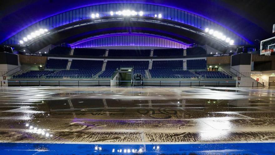 Las inundaciones obligan al Alimerka Oviedo Baloncesto a trasladarse del Palacio a Pumarín