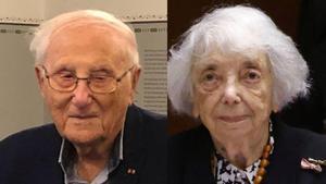 Albrecht Weinberg y Margot Friedländer. | GEMMA CASADEVALL