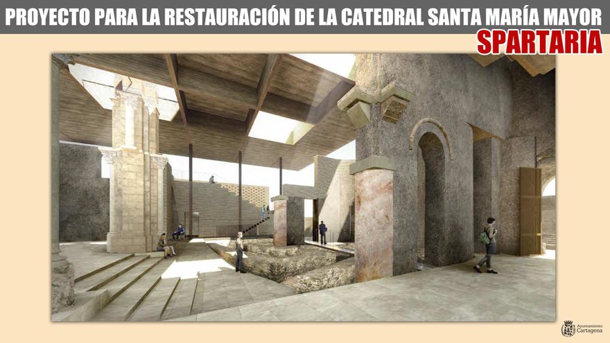 La Plataforma Virgen de la Caridad califica de atentado el proyecto de la Catedral de Cartagena