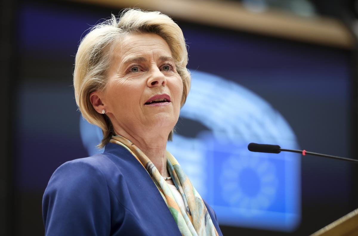 La presidenta de la Comisión Europea, Ursula von der Leyen. La presidenta de la Comisión Europea, Ursula von der Leyen.