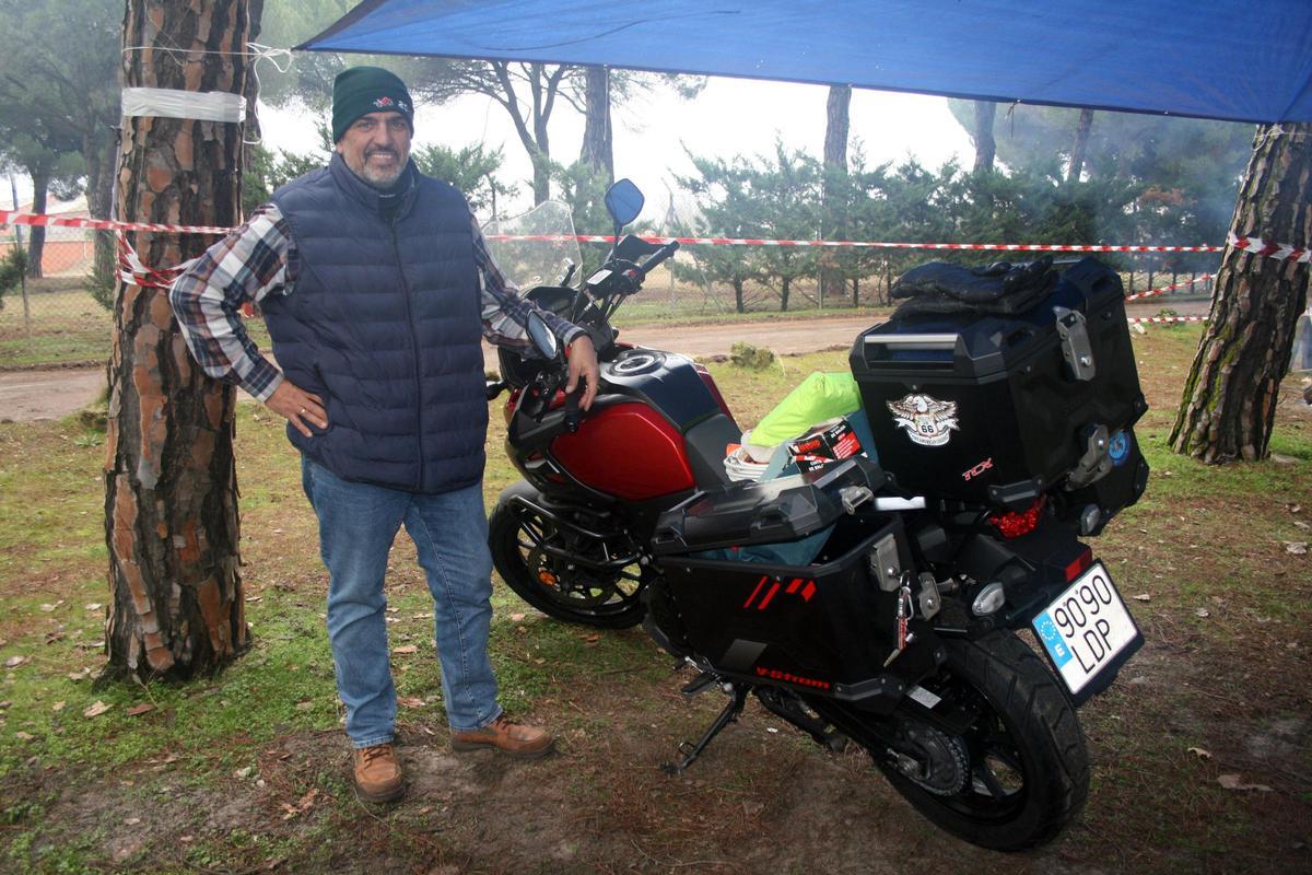 Ricardo, de Zamora, es uno de los fieles participantes en»Motauros».