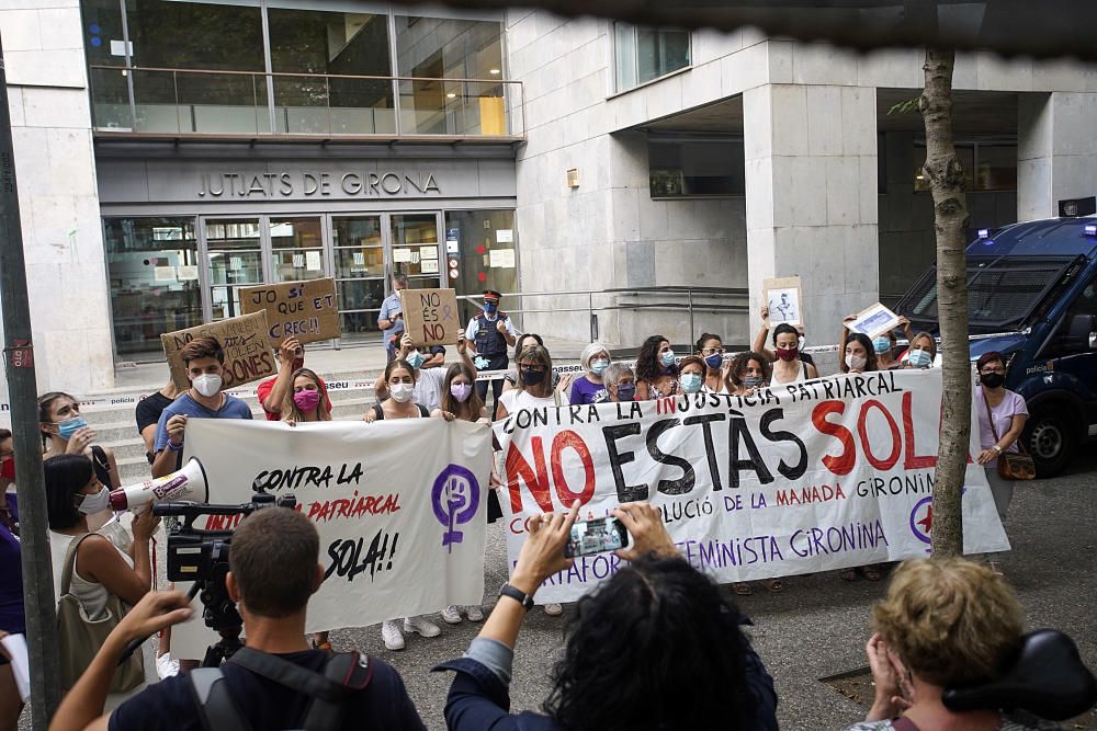 Rebuig a l'absolució de la «manada gironina»