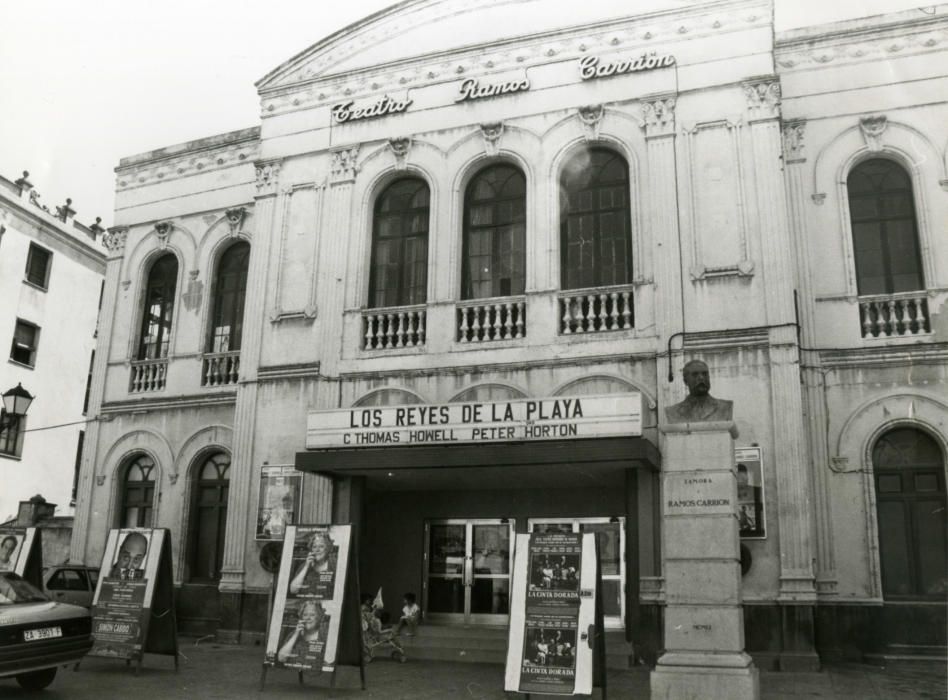 El Teatro Ramos Carrión cuando era cine