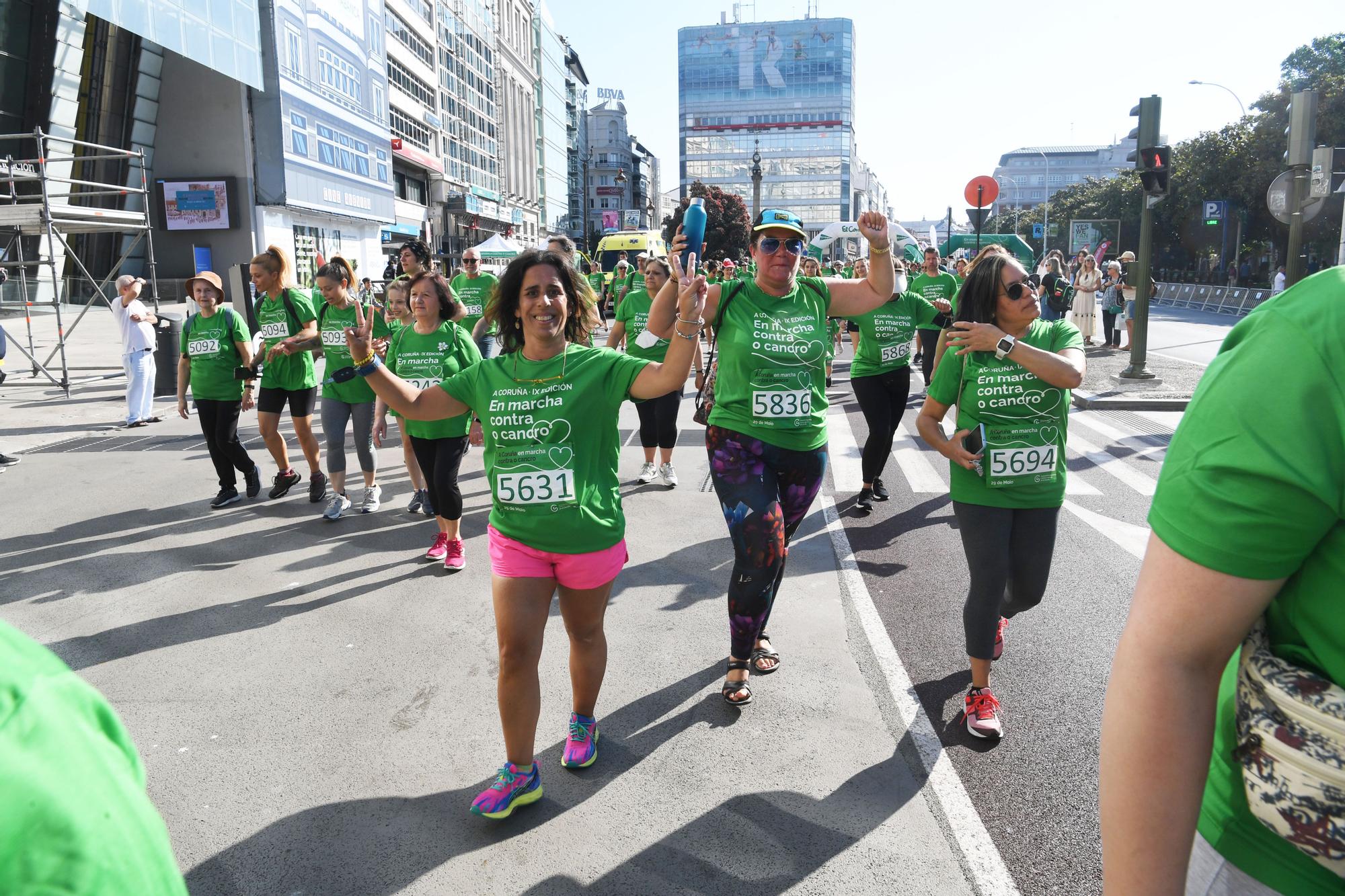 La Carrera contra el Cáncer tiñe de verde la ciudad